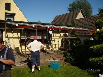 Polnische Überdachung - WERKVERKAUF