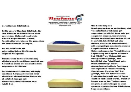 Wir lassen Sie mit Ihrer Schmerzproblematik Sitzen nicht allein !
