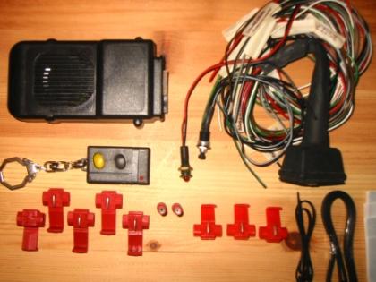 Alarmanlage 12V (NEU) mit Fernbedienung!