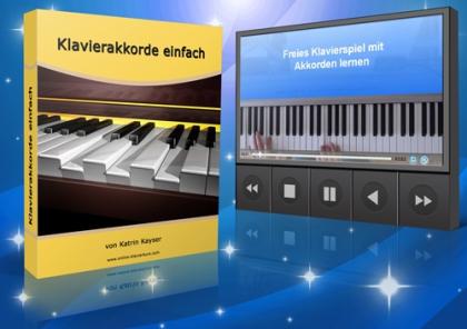 Klavier lernen, frei Klavier spielen lernen mit Akkorden