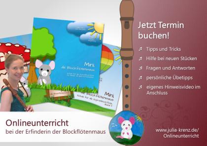 Biete: Blockflötenunterricht online
