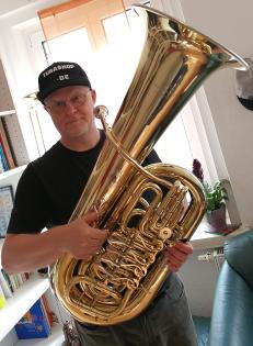 F-Tuba WUNDERLICH EXAKTA MIGMA Markneukirchen 5 Ventile 6,5kg