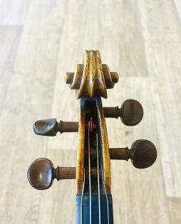 Schön geflammte alte  4/4 Geige Violine sehr guter Klang