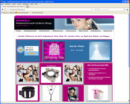 Modeschmuck Online Shop