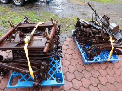1 Paar Bogie-Bänder für Reifengröße 600 / 26,5