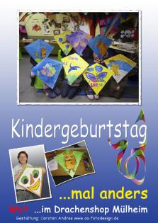 Kindergeburtstag mal anders..Wo?..im Drachenshop Mülheim_Essen_Duisburg_Moers_Ob