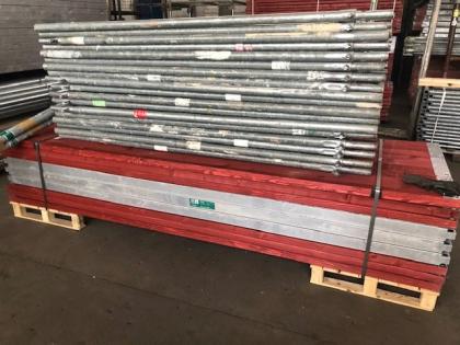 100 m2 gebrauchte Baugerüste gebrauchtes Gerüst 75m2 Baugerüst 150m2 gebrauchte 