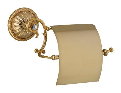 Badezimmerspiegel mit vergoldetem Rahmen 