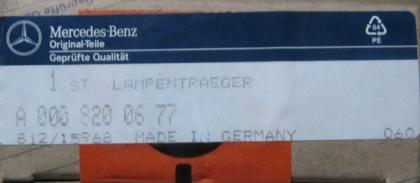 Lampenträger Seitenmarkierungsleuchte vorn AXOR A 0008200677
