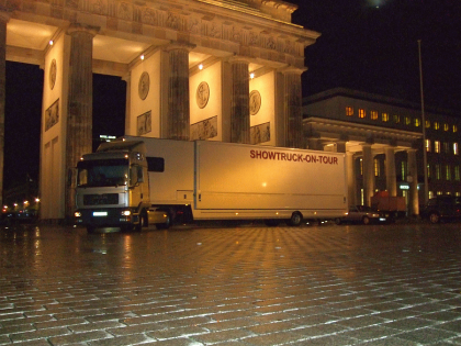 Truck-Promotion, Roadshow, Showtruckvermietung, Promotionfahrzeuge, Stage-Trucks