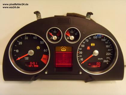 Tachoreparatur FIS Pixelfehler Audi A2, A3, A4, A6, TT usw.