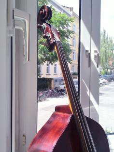 Philharmonischer Sachse • 4/4 Kontrabass • 115 Jahre • sehr ausgewogen und wohl 