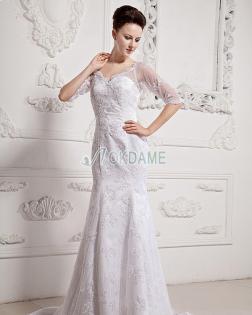  Meerjungfrau elastischer Satin Tüll pompöse-okdame.de