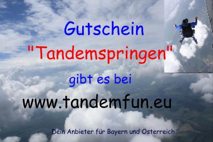 Fallschirmspringen Zell am See-Kaprun bei Salzburg im Pinzgau