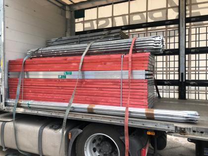 Gerüst gebraucht Baugerüste 120m2 gebraucht Baugerüst 0151-41848482 Thieme-Gerue