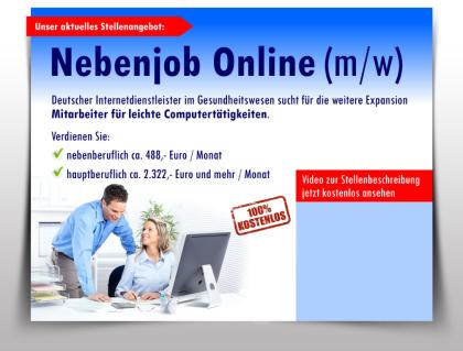 Ihr Arbeitsplatz von zu Hause!
