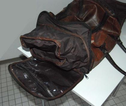 3-teiliges Kofferset echt Leder, neu