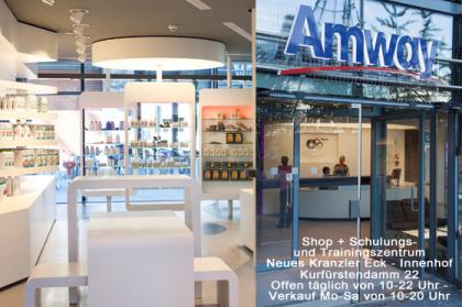 AMWAY Center Neueröffnung in Berlin - kostenlos MITGLIED werden
