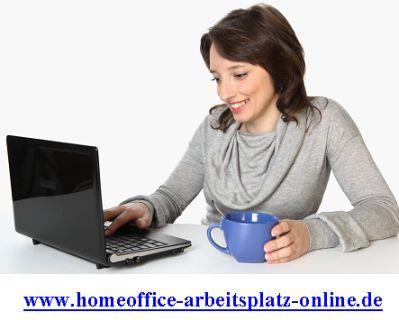 Nebenjob online, Job im Home Office. Nebenjob von zu Hause