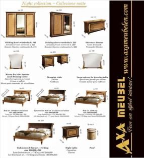 Komplettes luxus Schlafzimmer hochglanz aus Italien AXA Möbel