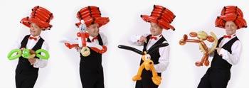 Zauberer - Ballonkünstler - Kinderunterhaltung für Hochzeit - Geburtstag - Kinde