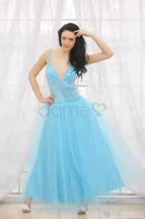 Tüll Perlen ärmelloses Süß 16 Geburtstag Kleid - Dameo.de