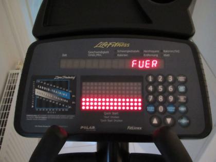Life Fitness 9500 HR NG Crosstrainer 
