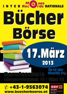 Moses-Records BÜCHERBÖRSE Berufsschule Längenfeldgasse 17.März
