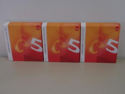 3x Adobe Creative Suite 5.5 Design Standard