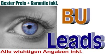 BU Datensätze,  BU Leads kaufen. Zum fairen Preis. Garantie inkl.