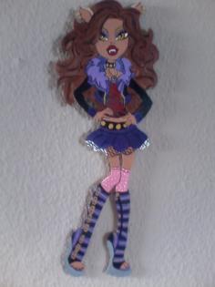 MONSTERHIGH- CLAWDEEN WOLF-Cleo De Nile-Abby- Lagoona Blue -Draculaura als Wands