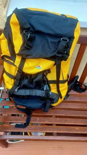 Großen Trekkingrucksack ,Gelb