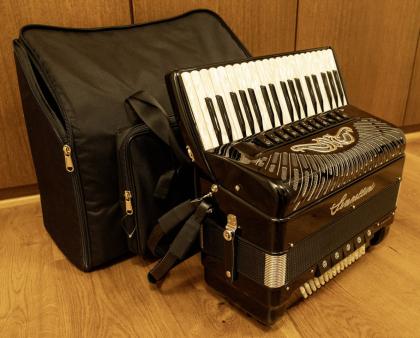 Serenellini Piano-Akkordeon Imperator IV 96 mit Cassotto fast neu!