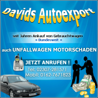 Ankauf von Gebrauchtwagen aller Art , defekt  oder mit Mängeln