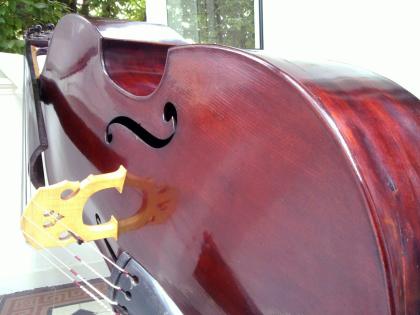 Philharmonischer Sachse • 4/4 Kontrabass • 115 Jahre • sehr ausgewogen und wohl 