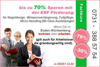 17 Tage Nageldesign + Wimpern + Fußpflege Ausbildung 3in1 mit Zertifikat
