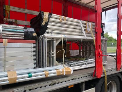 Gebrauchte Gerüste 015141848482 Thieme-Gerueste.de Baugerüst Versand möglich Lay