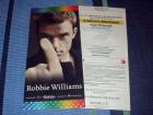 2x Innenraum-Tickets für Robbie Williams am 15.07. in Hamburg