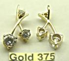 DREI STERNE,GOLD 375,NUR 15,84