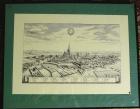 Alte Grafik von Straßburg 50x40 (B052)