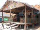 Strandrestaurant in Canoa Quebrada, Brasilien