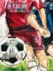 Fußballposter verschiedener Städte