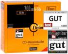 CD-R 700MB, 52x Speed