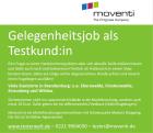 Testkund/ in (Kurzer Gelegenheitsjob)
