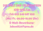 Heimarbeit Telefonistin Job Arbeit Wesel und ü-all Stellenangebot 100% Homeoffic