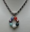 Collier-Halskette aus Edelstahl