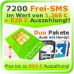 JETZT 820 EURO CASH GESCHENKT!