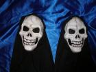 Halloween Masken Horror Skelett Totenkopf 2 Stück Neu !