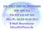 Telefonistin Job Heimarbeit Arbeit Lüneburg und ü-all 100% Homeoffice Verdienst 
