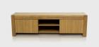 TV-BANK RTV-SCHRANK KOMMODE EICHENHOLZ EICHENSCHRANK MASSIVHOLZ 160x55x40cm